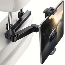 Car Back Seat Headrest Mount Tablet Holder for 5-14” Universal iPad Phone picture