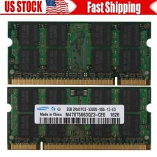 2 * 2GB 2RX8 PC2-5300S DDR2-667MHz 200pin SODIMM Laptop Memory RAM For Samsung picture