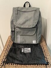 NEW THE HOME DEPOT MERCHANT & CRAFT LAPTOP COMPUTER BACKPACK 18 X 12 X 6 GRAY picture