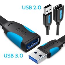 USB 2.0 / 3.0 Male to Female Extension Cable Data Cord Extender for Smart TV PS4 picture