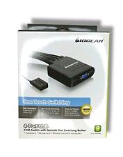IOGEAR GCS24U 4-Port USB One Touch Switching KVM Switch w/ Remote Port Button  picture
