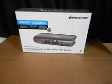 IOGEAR 4-Port Multimedia KVMP Switch with Cables GCS1734     -B16 - picture