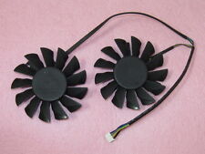 75mm MSI Twin Frozr III Video Card Dual Fan Replacement 52mm PLD08010S12HH R114 picture