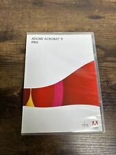 Adobe Acrobat 9 Professional installation CD with product key picture
