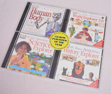 NEW Lot of 4 My First Amazing Explorer DK Interactive Learning CD-Rom (READ) picture