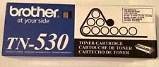 Brother TN-530 Toner Cartridge, Black. New, Unused in Sealed Factory Foil. picture