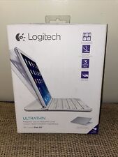 New Logitech Ultrathin Apple iPad Air Magnetic Clip On Keyboard Cover Case picture