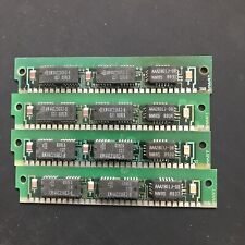 Lot of 4 vintage 256KBx9  80ns 30 pin simms As-is picture