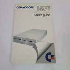 Vintage 1985 Original Commodore 1571 Floppy Disk Drive User's Guide picture