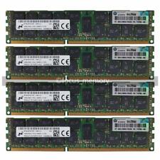 Micron 64GB 4x16GB DDR3-1600 PC3L-12800R 2Rx4 REG ECC RDIMM Server Memory 1.35V picture
