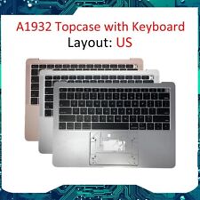 A1932 MacBook Air Retina 13-inch  Top Case Keyboard 661-12594 661-12593 661-1259 picture