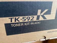 Genuine Kyocera Mita TK-592K Black Toner Cartridge TK592K (NEW) picture