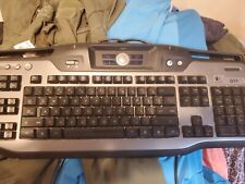LOGITECH G11 WIRED GAMING COMPUTER KEYBOARD PROGRAMMABLE MACRO KEYS picture