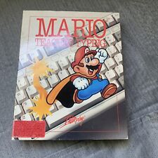 Mario Teaches Typing VTG 92  PC Software 5.25 & 3.5 Disk IBM Tandy picture