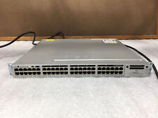 Cisco Catalyst 3850 WS-C3850-48T-E 48 Port PoE Managed Network Switch picture