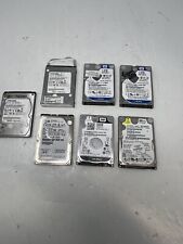 Lot of 7 Various brands 1 TB  HDD 2.5