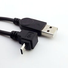 UP Angled 90 Degree Micro USB Male to USB Male Data Charge Cable for Cell Phone picture