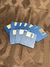 10 Pack New Disks Diskettes Blue DS/DD 720K 3.5