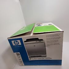 NEW, Open Box. HP LaserJet 2600n Workgroup Laser Printer with Toners picture