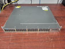 Cisco WS-C3750X-48T-S 48 Port 3750X Gigabit Switch Tested/Working #73 picture