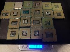 GOLD Scrap LOT OF CPU CHIPS FOR GOLD RECOVERY - 490 Grams  picture