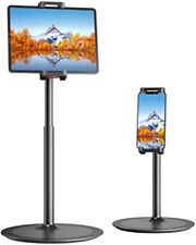 Adjustable Height Phone & Tablet Holder Stand with 360° Rotation picture