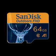 SanDisk 64GB microSDXC UHS-I Card with Adapter, Single Pack - SDSQUNR-064G-GN6VA picture