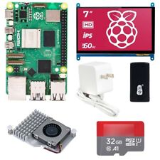Raspberry Pi 5 4gb 8gb Ram Starter Kit Power Supply Touch Screen Active Cooler picture