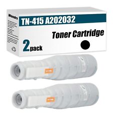 TN-415 High Yield Toner Cartridge 2-Pack for Konica Minolta Bizhub 36 42 Series picture