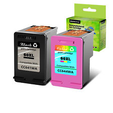 2PK 60XL Black Color Ink Cartridge SET FOR HP Deskjet F4280 F4288 F4450 F4480  picture