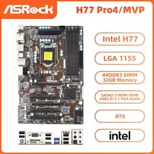 ASRock H77 Pro4/MVP Motherboard ATX Intel H77 LGA1155 DDR3 HDMI SATA2/3 DVI VGA picture