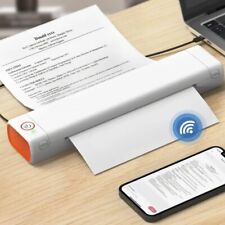 M08F A4 Wireless Thermal Printer Portable Handheld Bluetooth Mini picture