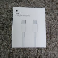 Apple USB-C to USB-C Charge Cable, 2 m / 6.6 ft - MLL82AM/A, Model A1739 picture