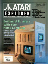 ATARI EXPLORER ~ Spring 1990 ~ NEW ~ Editorial that got Dave & Betsy Ahl Fired picture