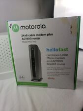 Motorola MG7700 Modem Plus AC1900 WiFi Router Combo with Power Boost  1000+ MBPS picture