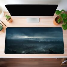 Witchy Green Aesthetic Mousepad - Supernatural Forest Desk Mat picture