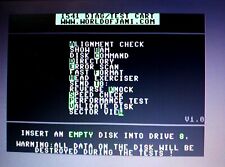 Commodore 1541 drive diags test Diagnostic cart Cartridge ORANGE versa64cart c64 picture