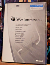 MICROSOFT OFFICE Enterprise 2007 (Home Use) w/Key (Word, PowerPoint, Excel, Etc) picture