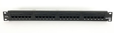 Leviton Patch Panel 256-5G596-U24 Universal GigaMax Cat 5e 24-Port picture
