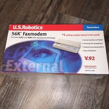 U.S. Robotics 56K V.92 External Serial Data Faxmodem USR5686D, NEW picture