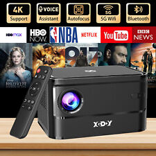 XGODY 4K Projector 5G WIFI Android AutoFocus Home Theater Cinema Video HDMI USB picture