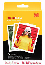 Kodak 3.5x4.25” Premium Zink Photo Paper, 50 Sheets, Bulk Packaging, Sticky Back picture