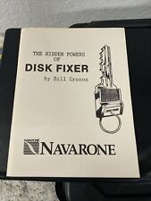 RARE TI-99/4A NAVARONE THE HIDDEN POWERS OF DISK FIXER - 50 PAGE MANUAL Gronos picture