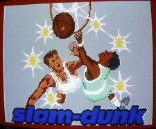 Commodore 64/128: SLAM DUNK - C64 Original disk & MANUAL - TESTED Mastertronic  picture