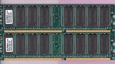 512MB 2x256MB DDR-333 PC2700 ELPIDA EBD25UC8AMFA-6B Ram Memory Kit DDR1 PC-2700 picture