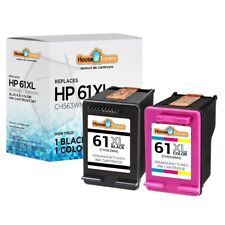 2PK Replacement For HP 61XL 1-Black & 1-Color ENVY 4500 4501 4502 4504 5530 5535 picture