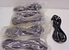 KING CORD KC-015 10 A 250 VAC 2 PRONG MALE 3 PRONG FEMALE CORD, LOT OF 6 NEW picture