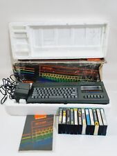 Vintage SINCLAIR 128K ZX Spectrum+ 2 Computer With 12 Tape - Rare with Box picture