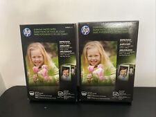 2 Pack Lot HP Genuine Everyday Photo Paper 100 Sheets 4x6 Glossy  Sealed CR759A picture