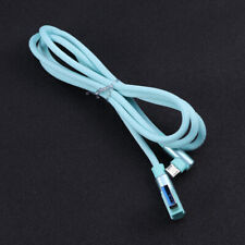 1 Pc Cable Fast Data Sync Type-C Dual Bend Nylon Braided Quick Charger for Phone picture
